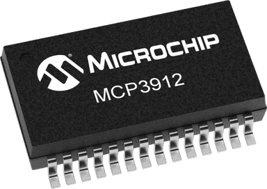 MCP3912A1-E/SSVAO